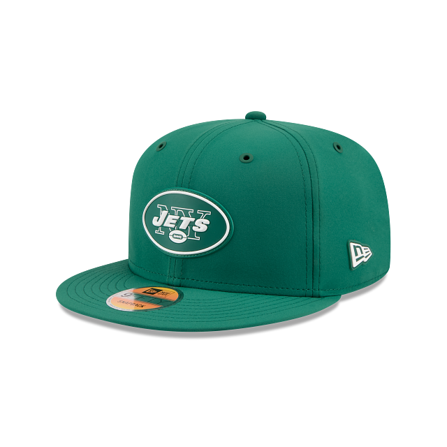 New York Jets NFL New Era Men's Green 9Fifty 2026 Sideline Snapback Hat