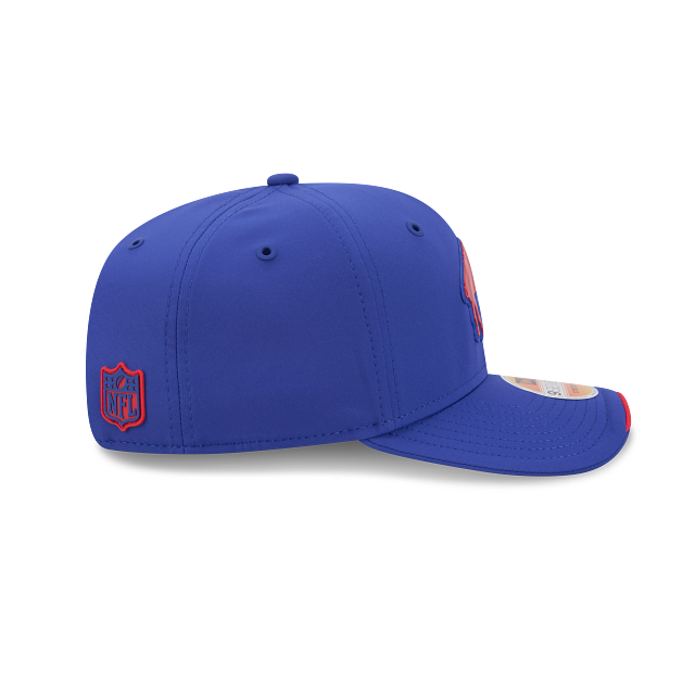 Buffalo Bills NFL New Era Men's Royal 9Seventy 2026 Sideline Stretch Throwback Logo Snapback