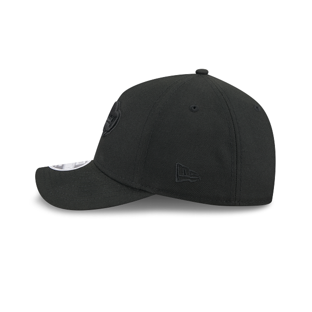 Buffalo Bills NFL New Era Men's Black on Black 9FORTY M-Crown A-Frame Adjustable Hat