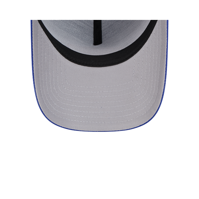 Buffalo Bills New Era Men's Majestic Blue 9Forty A-Frame Throwback Logo Snapback
