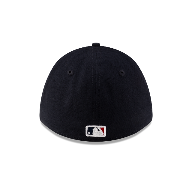 Atlanta Braves MLB New Era Men's Navy 39Thirty M-Crown Player Replica Stretch Fit Hat