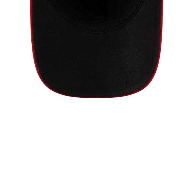 Atlanta Braves MLB New Era Men's Navy/Red  39Thirty M-Crown Player Replica Stretch Fit Hat