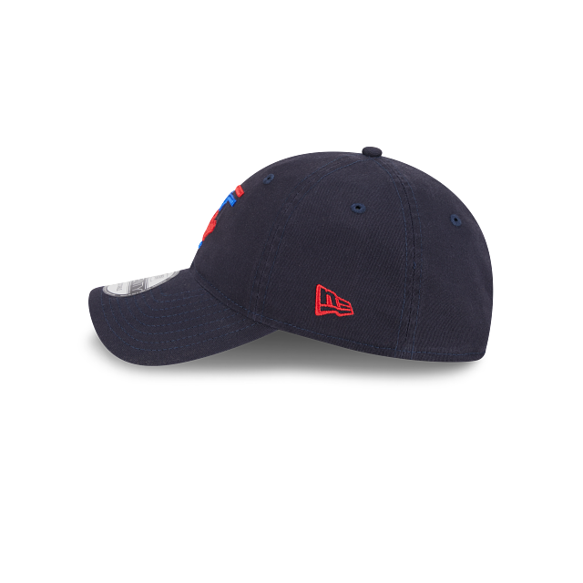 Toronto Blue Jays MLB New Era Men's Navy 9Twenty 2024 City Connect Adjustable Hat