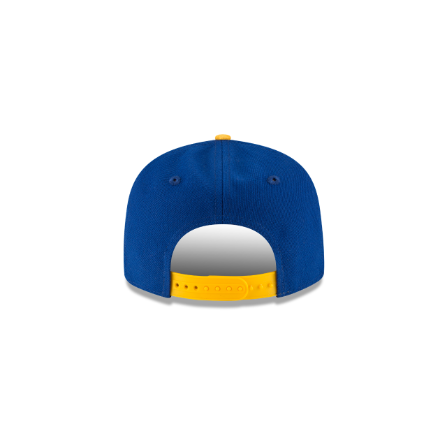 Golden State Warriors NBA New Era Youth Royal/Yellow 9Fifty Two Tone Snapback