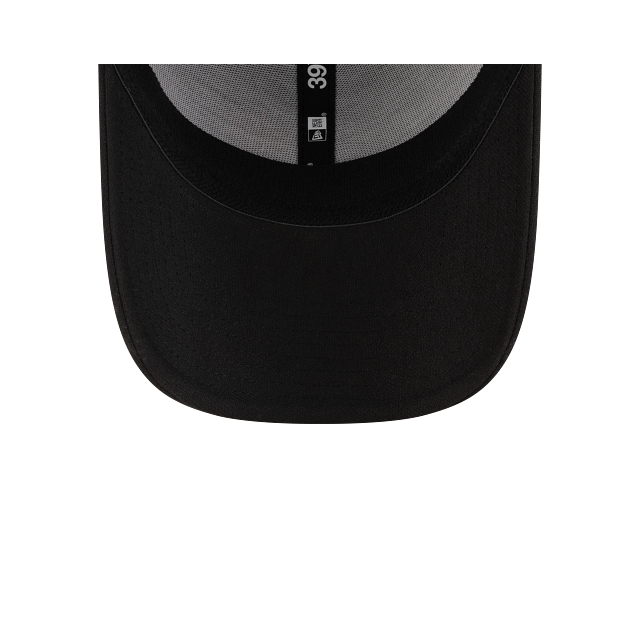 Casquette extensible classique 39Thirty Team Leaf noire et rouge pour homme des Toronto Blue Jays MLB New Era