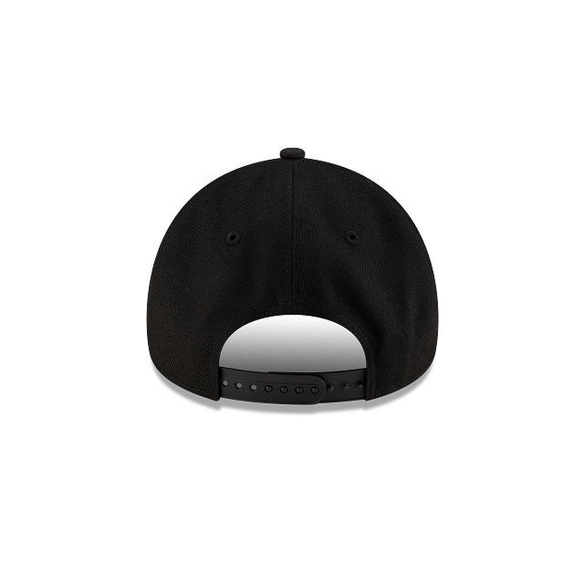 Casquette à visière ajustable 9Forty A-Frame noire sur noire des Blue Jays de Toronto MLB New Era pour homme