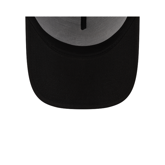 Casquette à visière ajustable 9Forty A-Frame noire sur noire des Blue Jays de Toronto MLB New Era pour homme