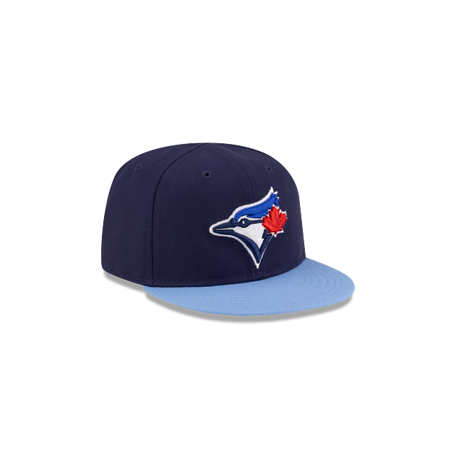 Casquette snapback New Era pour bébé Toronto Blue Jays MLB, bleu clair/marine, modèle 9Fifty My 1st.