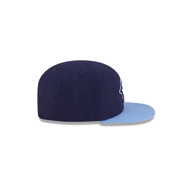 Casquette snapback New Era pour bébé Toronto Blue Jays MLB, bleu clair/marine, modèle 9Fifty My 1st.