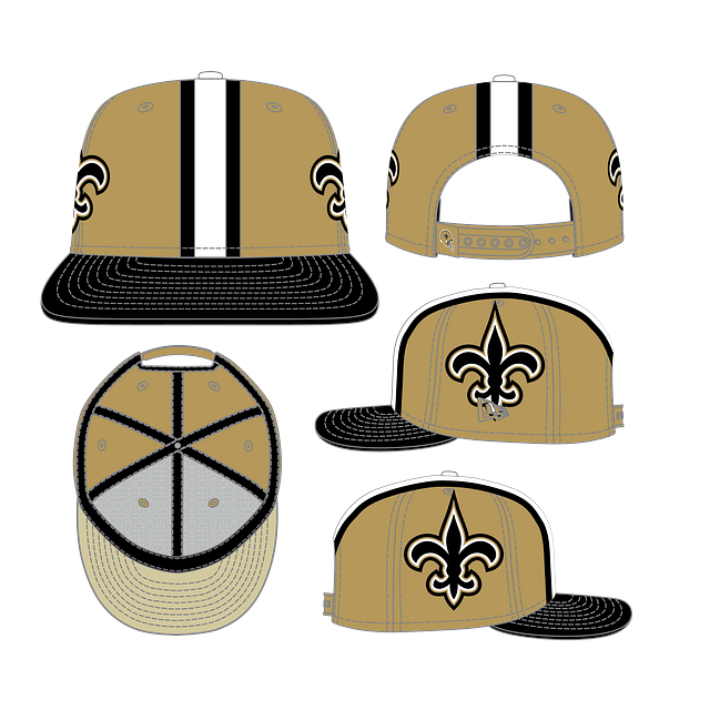 New Orleans Saints NFL New Era Men's Beige 9Fifty Helmet Pack Snapback