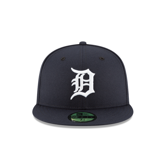 Detroit Tigers MLB New Era Youth Navy 59Fifty Authentic Collection Home 2018 Casquette ajustée