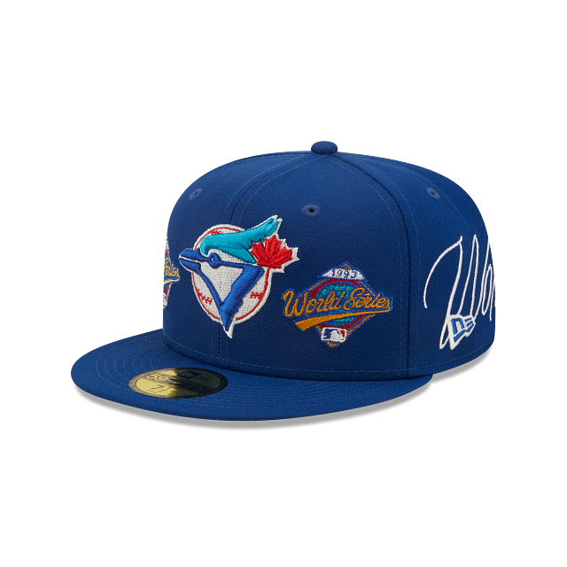 Toronto Blue Jays MLB New Era Men's Royal Blue 59Fifty Historic Champs Cooperstown Fitted Hat