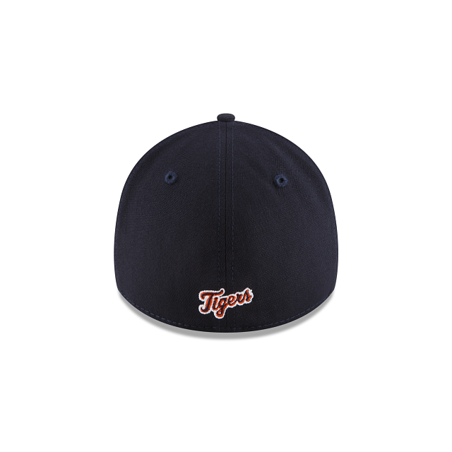 Detroit Tigers MLB New Era Men's Navy 39Thirty Team Classic Stretch Fit Hat