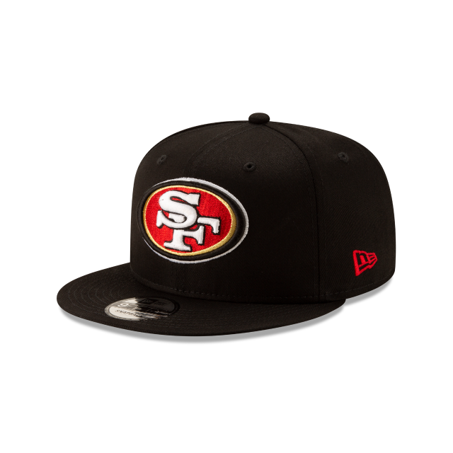 San Francisco 49ers NFL New Era Men's Black 9Fifty Basic Snapback