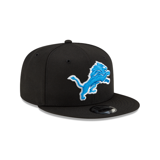 Detroit Lions NFL New Era Men's Black 9Fifty Basic Snapback