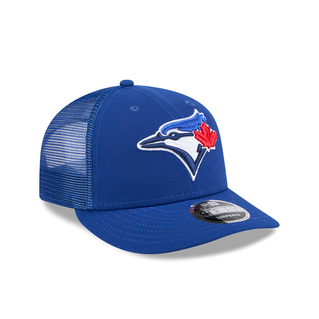 Toronto Blue Jays MLB New Era Royal 9Fifty Low Profile Trucker Snapback pour hommes