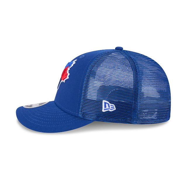 Toronto Blue Jays MLB New Era Royal 9Fifty Low Profile Trucker Snapback pour hommes