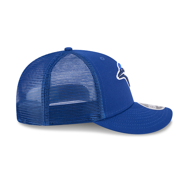 Toronto Blue Jays MLB New Era Royal 9Fifty Low Profile Trucker Snapback pour hommes