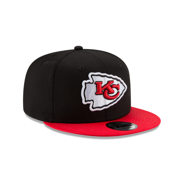 Kansas City Chiefs NFL New Era Men s Black Red 9Fifty Basic