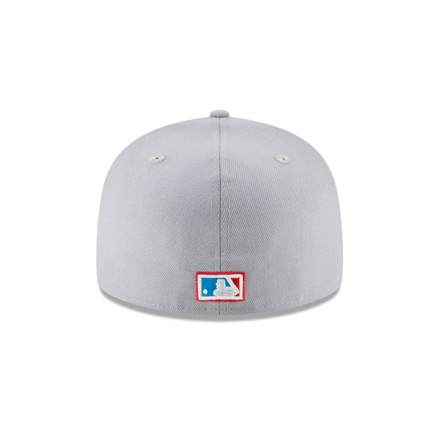 Casquette ajustée en laine 59Fifty Cooperstown 1946 New Era New York Yankees MLB homme de coloris gris