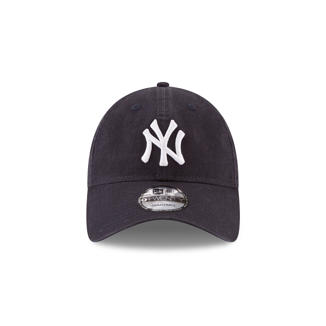 Casquette ajustable New York Yankees MLB New Era pour homme, bleu marine, 9Twenty Core Classic Home