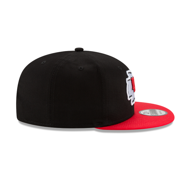 Kansas City Chiefs NFL New Era Snapback 9Fifty Basic noir/rouge pour hommes