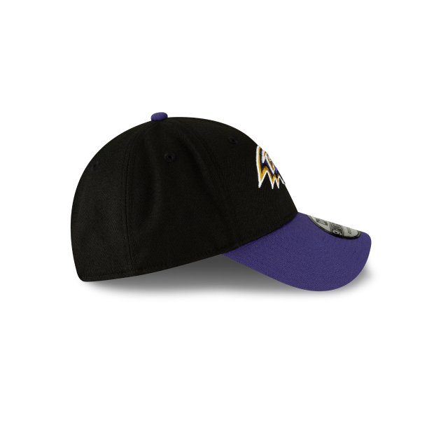 Baltimore Ravens NFL New Era Men's Black/Purple 9Forty The League Adjustable Hat