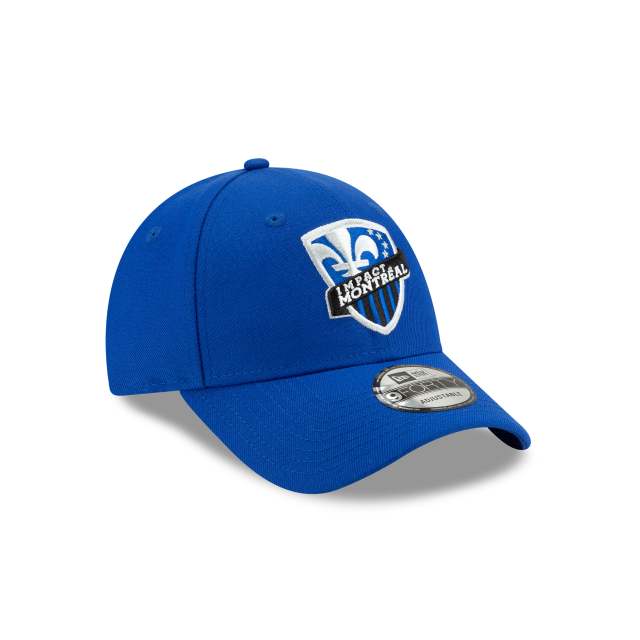 Casquette réglable bleu royal 9Forty The League de l'Impact de Montréal MLS New Era pour hommes