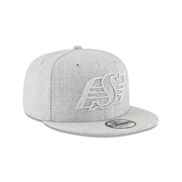 Casquette Snapback 9Fifty Twisted Frame New Era des Roughriders de la Saskatchewan pour hommes