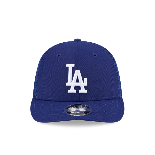Los Angeles Dodgers MLB New Era Men's Royal 9Fifty Low Profile Trucker Snapback