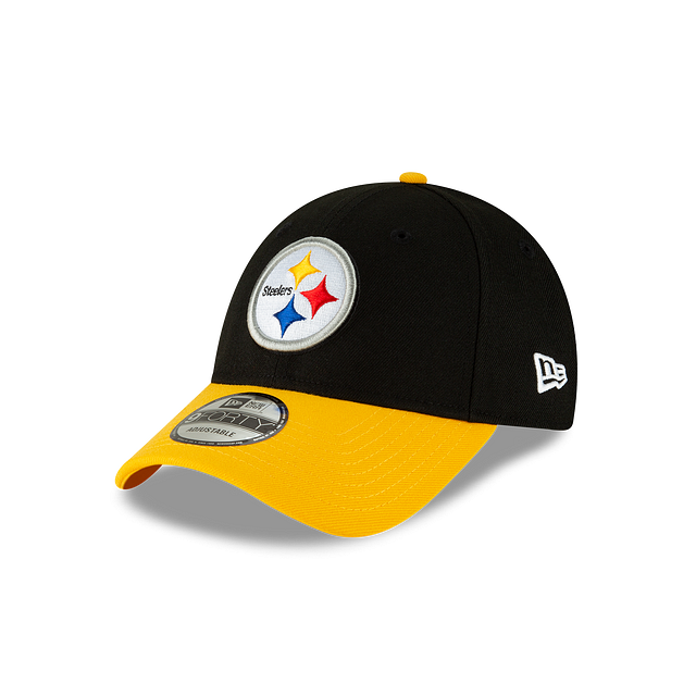 Pittsburgh Steelers NFL New Era Men's Black/Yellow 9Forty The League Adjustable Hat