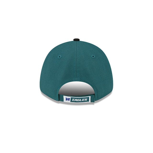 Philadelphia Eagles NFL New Era Casquette réglable bicolore vert/noir 9Forty The League pour hommes