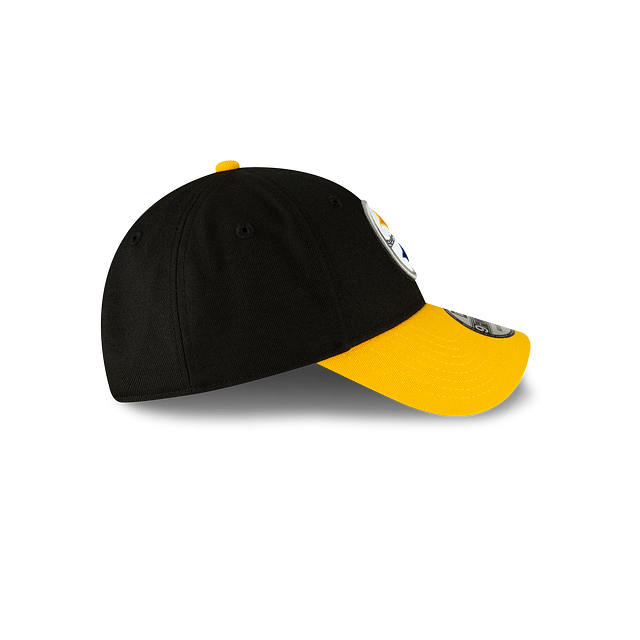 Pittsburgh Steelers NFL New Era Men's Black/Yellow 9Forty The League Adjustable Hat