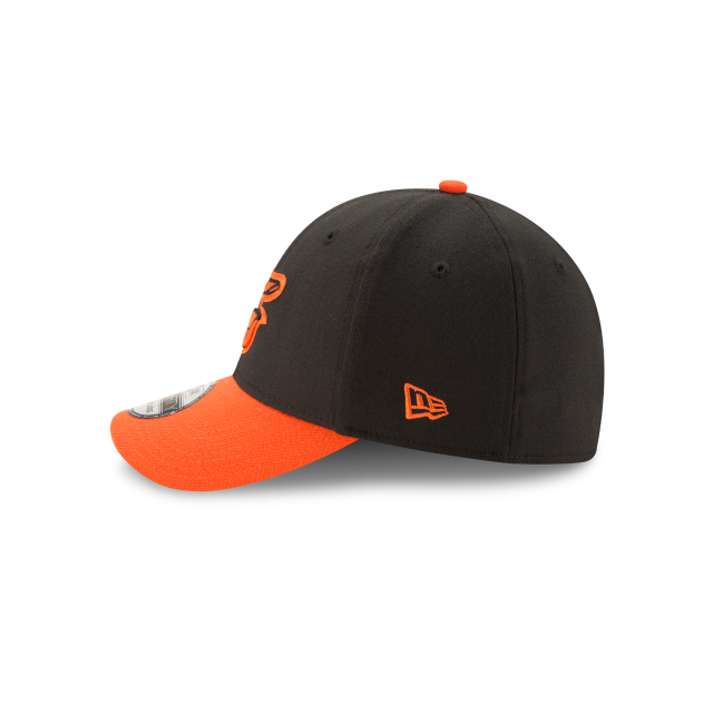 Baltimore Orioles MLB New Era Men's Black/Orange 39Thirty Team Classic Stretch Fit Hat