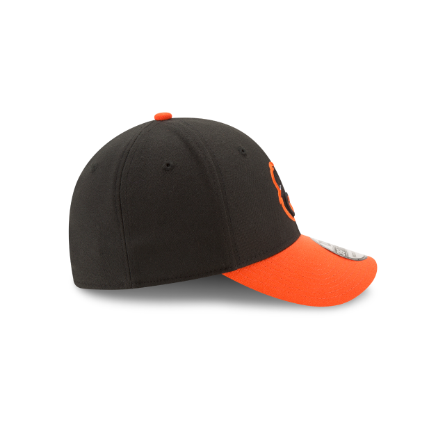 Baltimore Orioles MLB New Era Men's Black/Orange 39Thirty Team Classic Stretch Fit Hat