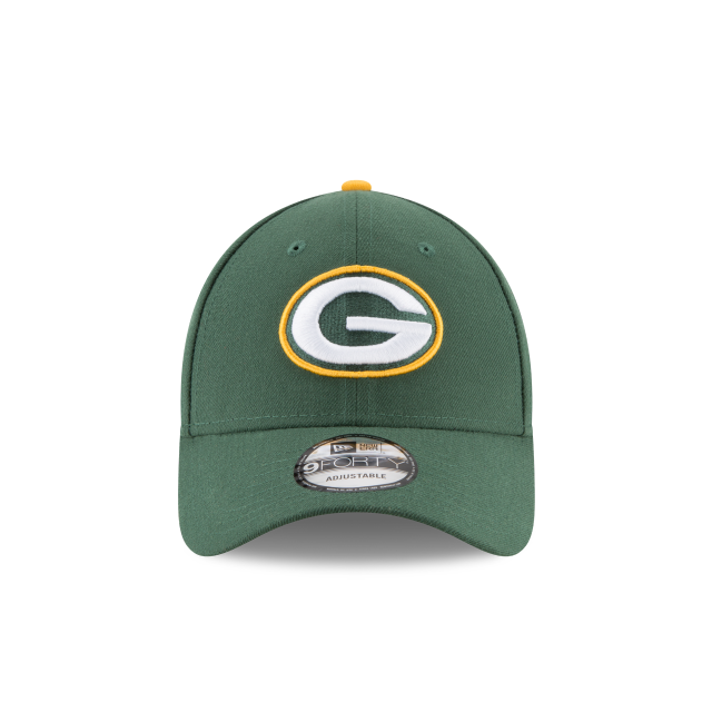 Green Bay Packers NFL New Era Men's Green 9Forty The League Adjustable Hat