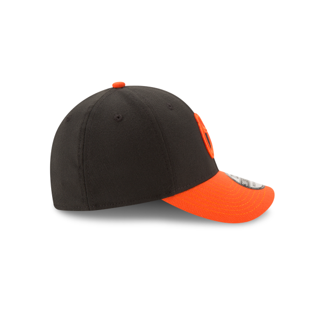 Baltimore Orioles MLB New Era Men's Black/Orange 39Thirty Alternate Team Classic Stretch Fit Hat