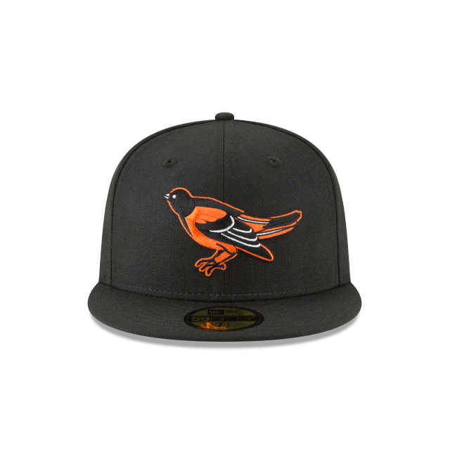 Baltimore Orioles MLB New Era Men's Black 59Fifty 1989 Cooperstown Wool Fitted Hat