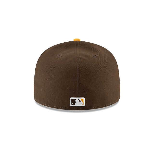 San Diego Padres MLB New Era Men's Brown/Yellow 59Fifty Authentic Collection Alternate 2017 Fitted Hat