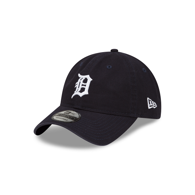 Detroit Tigers MLB New Era Men's Black 9Twenty Core Classic Adjustable Hat