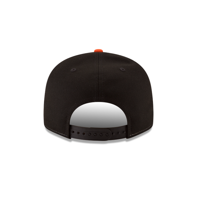 Baltimore Orioles MLB New Era Snapback de base 9Fifty blanc orange pour hommes