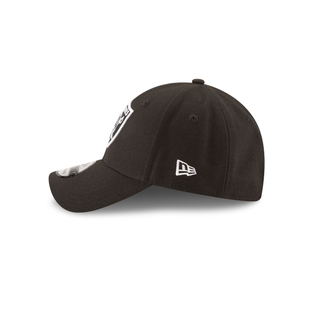 Las Vegas Raiders NFL New Era Men's Black 9Forty The League Adjustable Hat