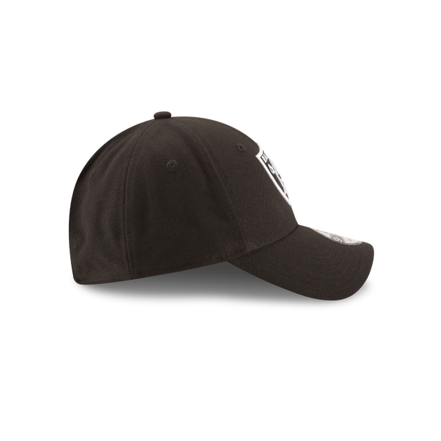Las Vegas Raiders NFL New Era Men's Black 9Forty The League Adjustable Hat