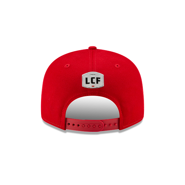 CFL New Era Snapback bicolore 9Fifty Canada Day Sideline rouge/blanc pour hommes