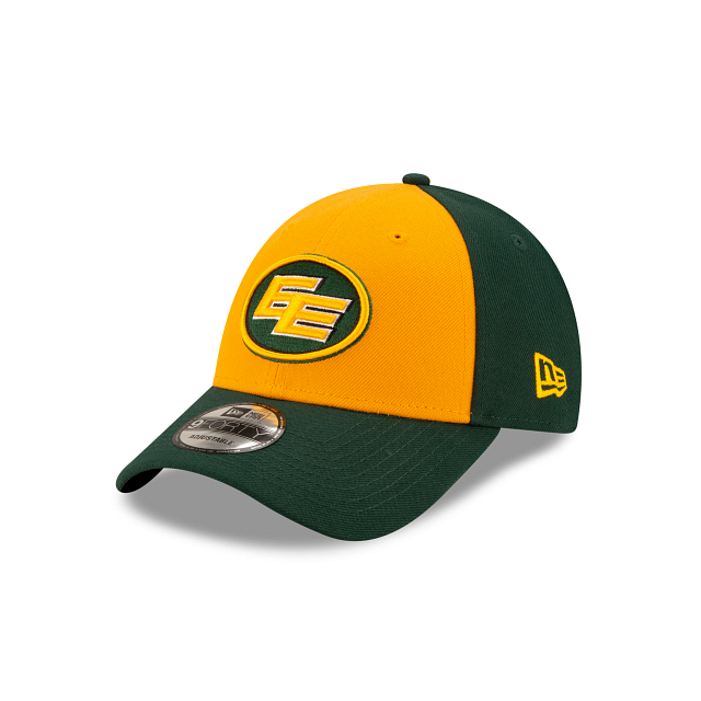 Edmonton Elks CFL New Era Men's Yellow/Green 9Forty Alternate Snapback