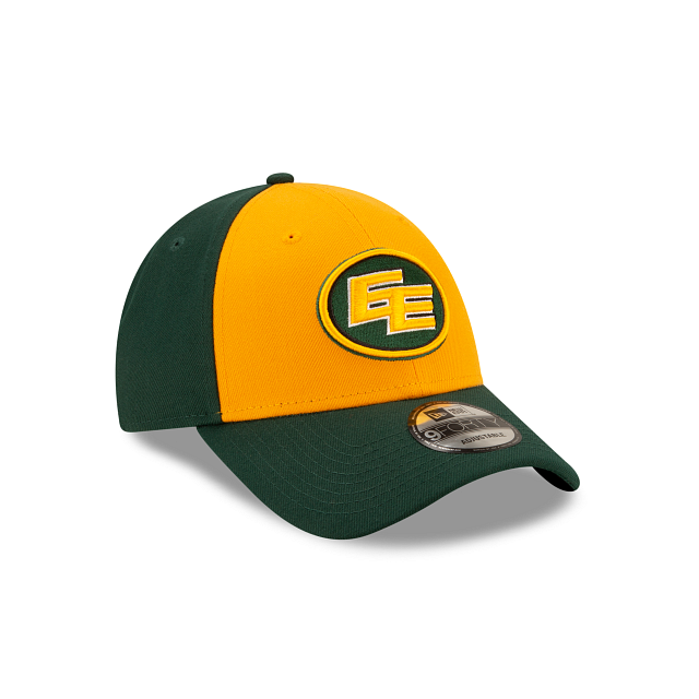 Edmonton Elks CFL New Era Men's Yellow/Green 9Forty Alternate Snapback