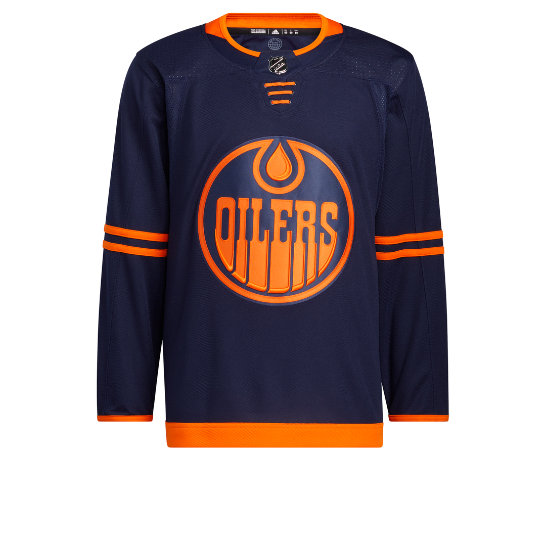 Edmonton Oilers NHL Adidas Men's Navy Adizero Alternate Authentic Pro Jersey