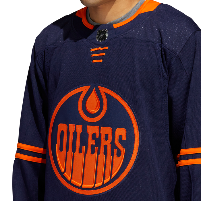 Edmonton Oilers NHL Adidas Men's Navy Adizero Alternate Authentic Pro Jersey