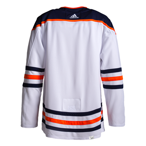 New Edmonton Oilers adidas Orange Authentic Blank Jersey