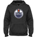 Edmonton Oilers NHL Bulletin Men's Charcoal Express Twill Logo Hoodie